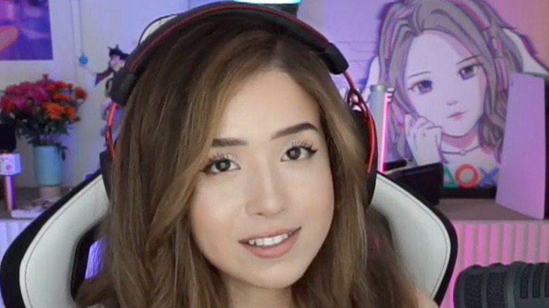 Pokimane on Stream Talking about Fedmyster