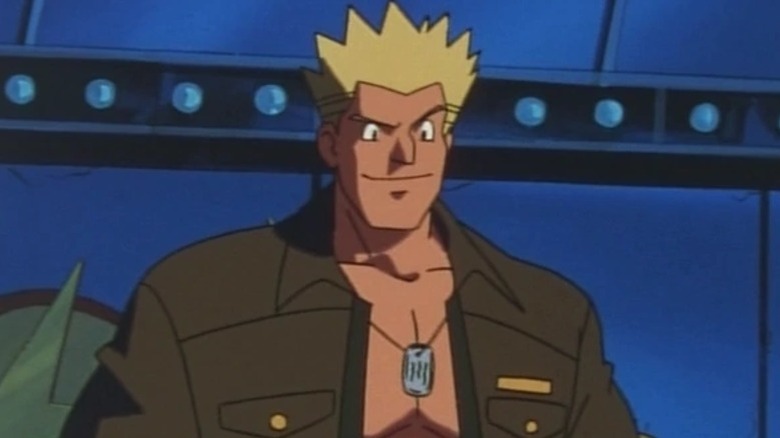 Lt. Surge in his gym
