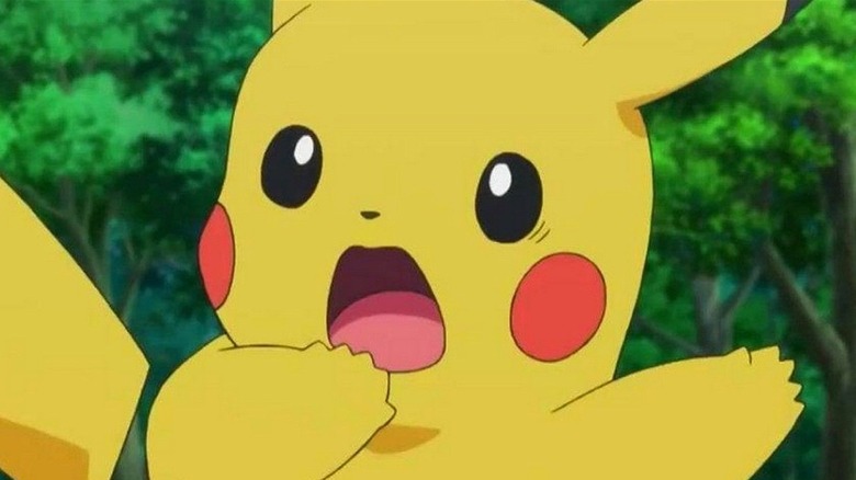 Pikachu surprised