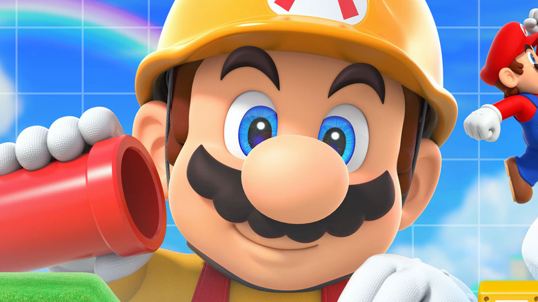 Construction suit Mario