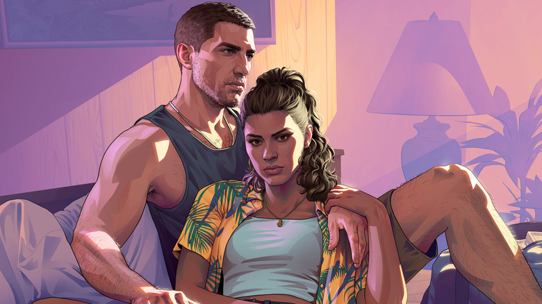 Jason and Lucia in a motel
