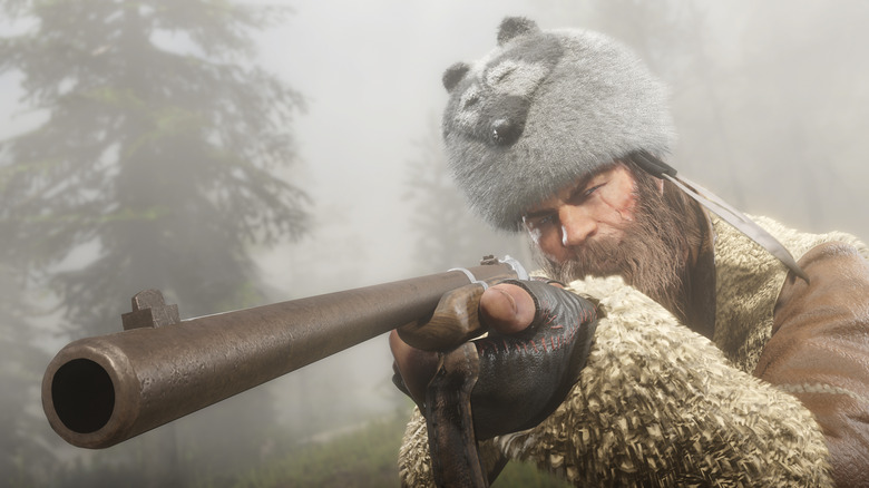 Red Dead Online Raccoon Hat