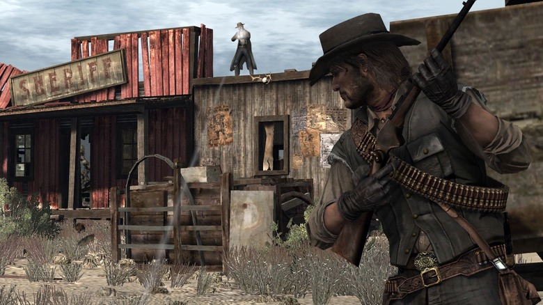 John in shootout