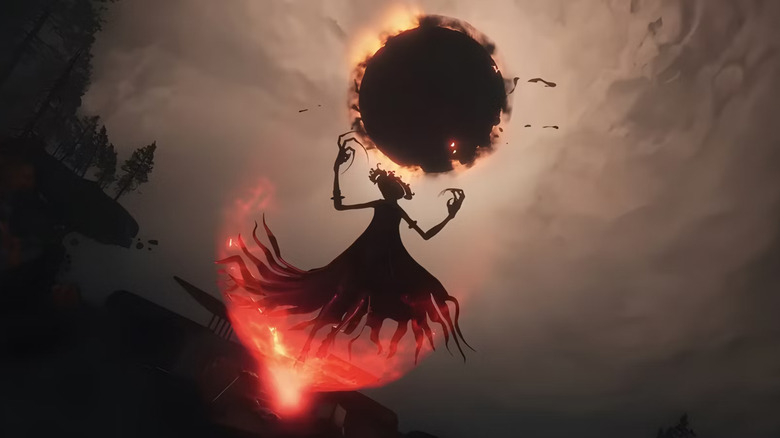 Black Sun blocking the sun