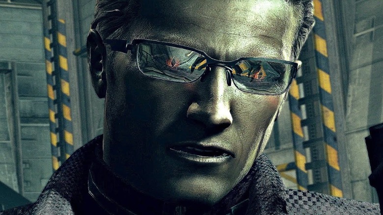 Wesker red eyes glasses