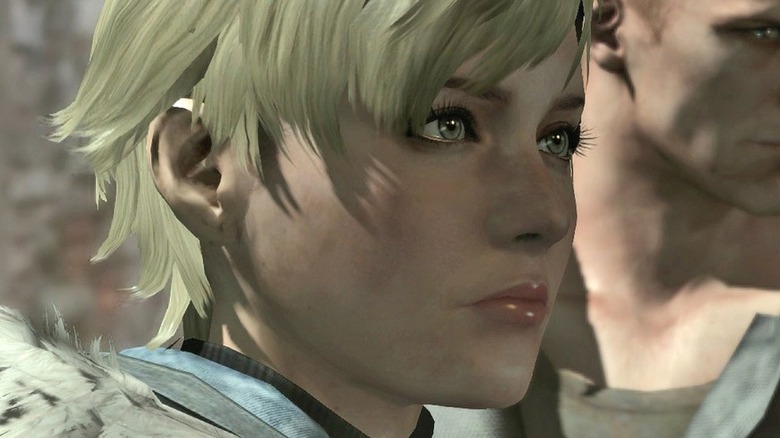 Sherry Birkin determined look