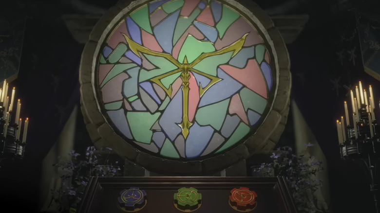 Church puzzle glass complete
