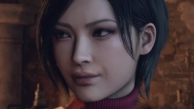 Ada Wong closeup in Re4 remake