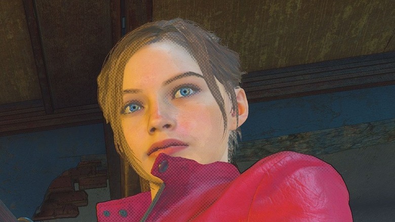 REverse Claire Redfield face