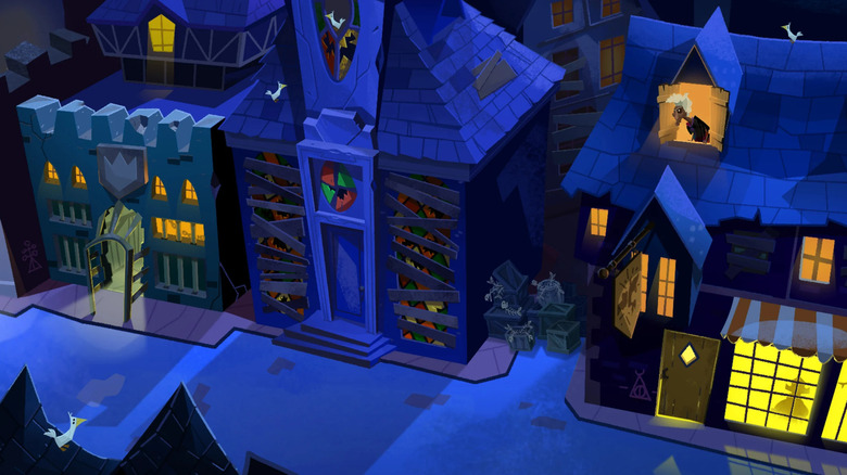 Return to Monkey Island environment art