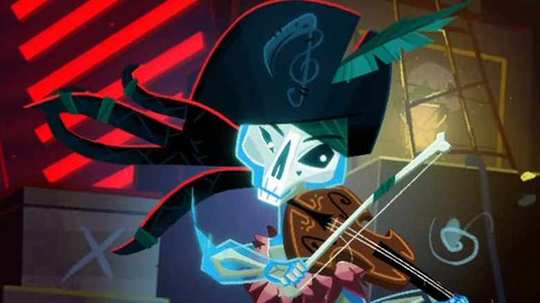 Return to Monkey Island skeleton playing violin