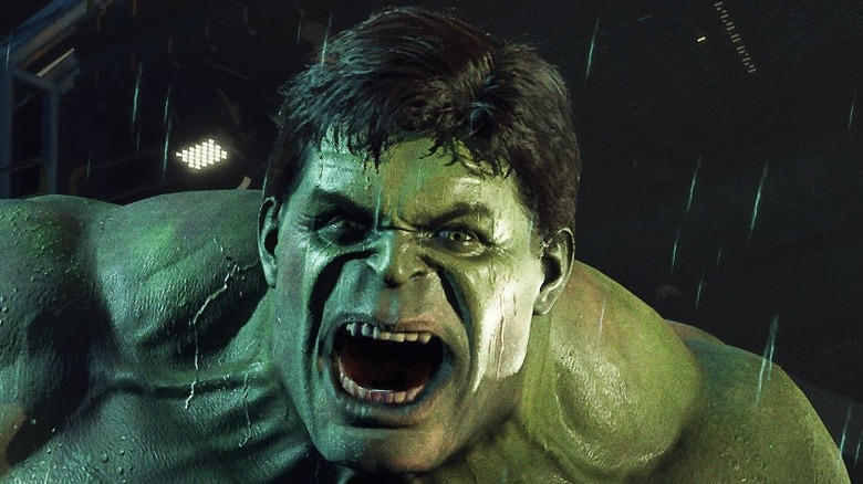 Hulk angry yell