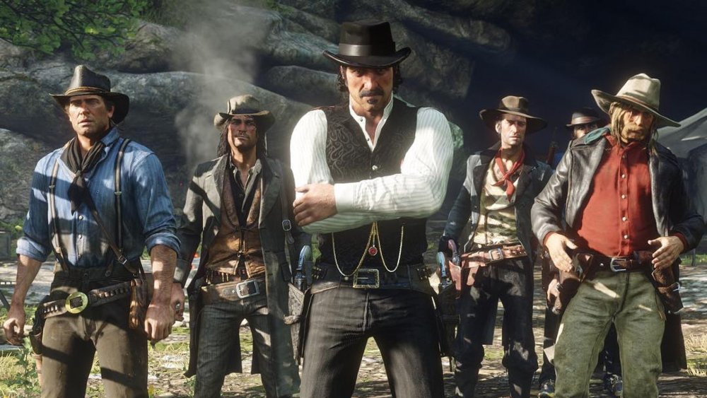 The Van der Linde gang from Red Dead Redemption 2