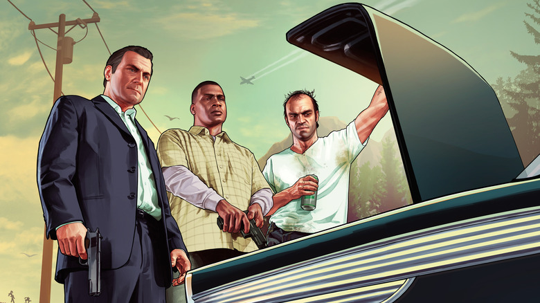 Grand Theft Auto 5 artwork