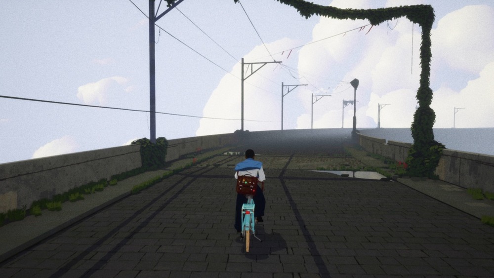 Character bicycling in Season PS5
