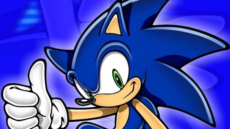 Sonic thumbs up