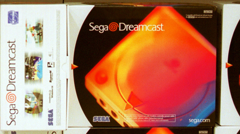Sega Dreamcast boxes