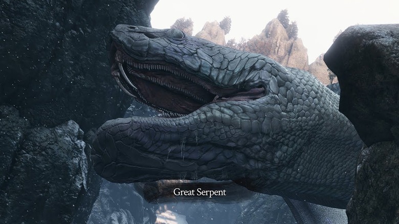 Sekiro screenshot Great Serpent