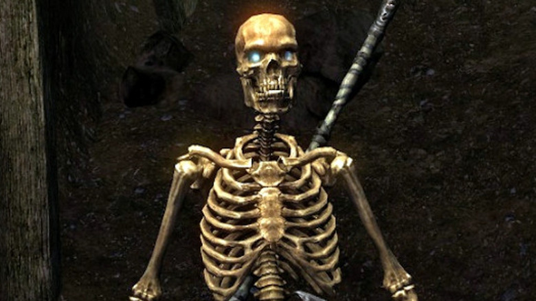 Skyrim skeletons