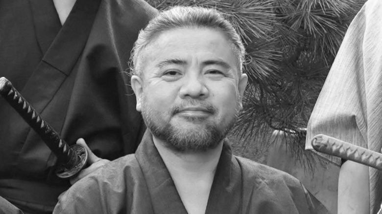 Toyama posing