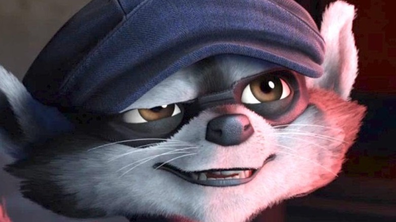 Sly Cooper smiling
