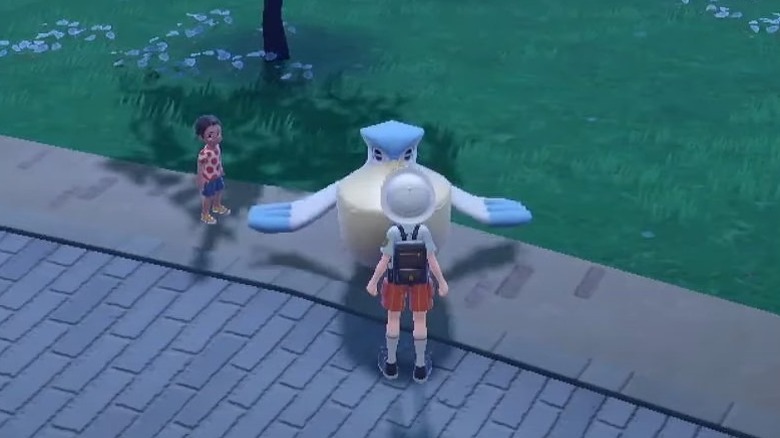 Pokemon Scarlet and Violet Pelipper Mailman easter egg