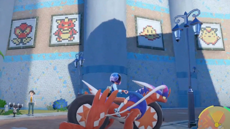 Pokemon Scarlet Red and Blue sprites easter egg