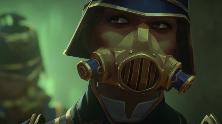 grayson gas mask arcane