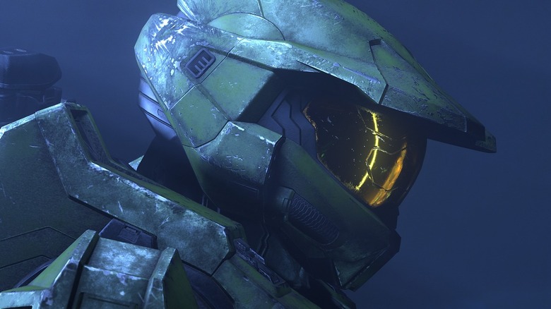 Master Chief in shadow