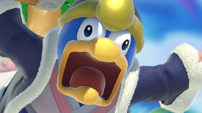 Dedede screaming