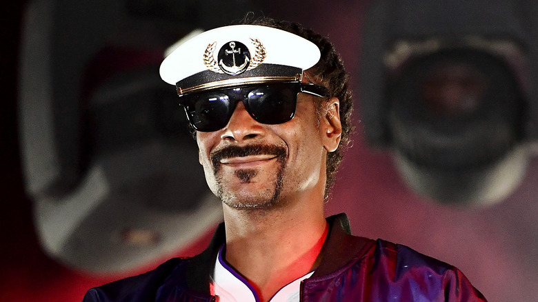 Snoop Dogg smiling