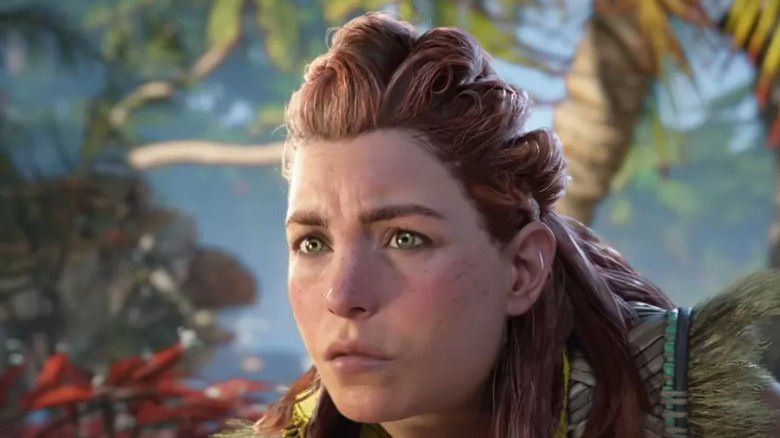 Horizon Forbidden West Aloy Close Up