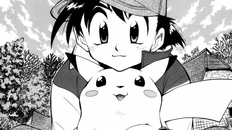 Ash Pikachu manga