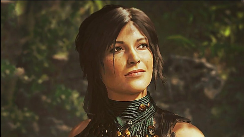 Tomb Raider Lara Croft smiling