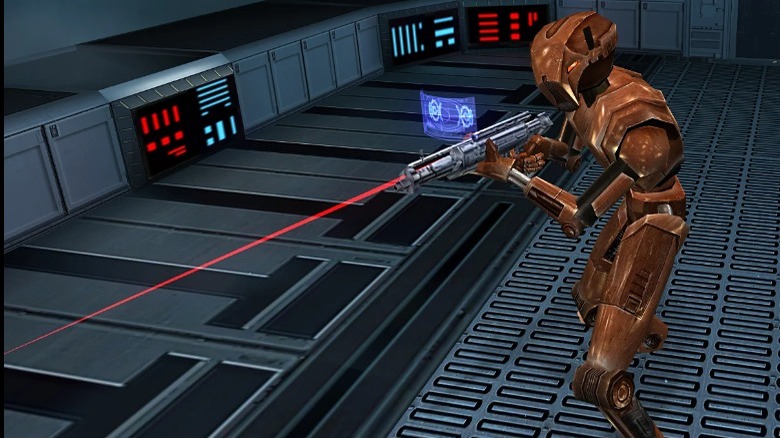 Sniper with laser