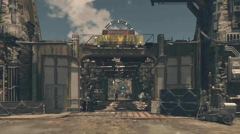Akila City front gate