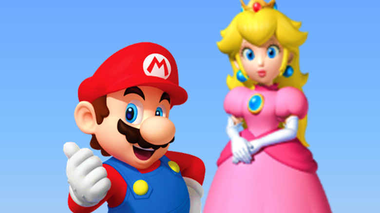 Mario and Peach