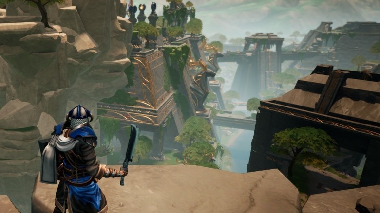 Farren looking over Valley of Acrea