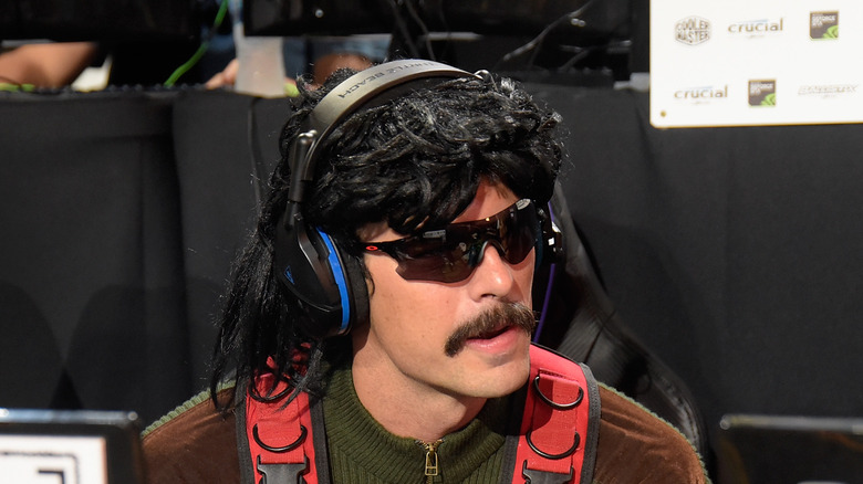 Dr Disrespect at tournament