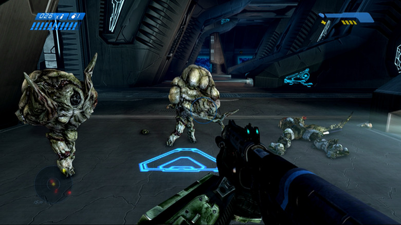 Flood in the Library, Halo: Combat Evolved