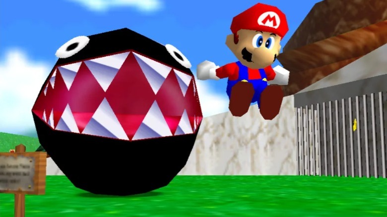 Mario and Chain Chomp