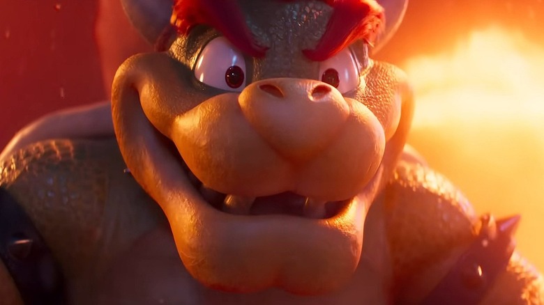 Bowser wide smile