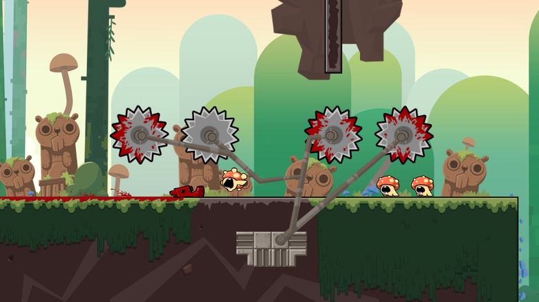 Super Meat Boy Forever screenshot