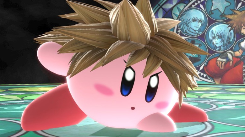 Kirby as Sora