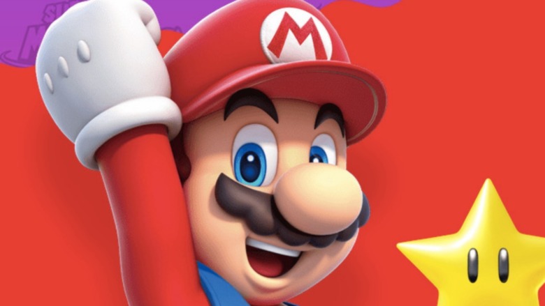 Mario excited