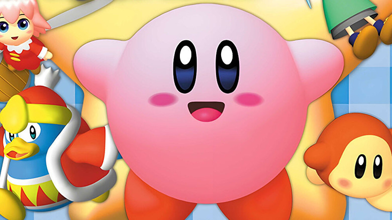 Kirby 64 keyart Kirby face