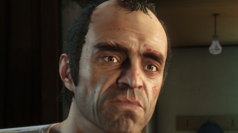 GTA 5's Trevor distressed