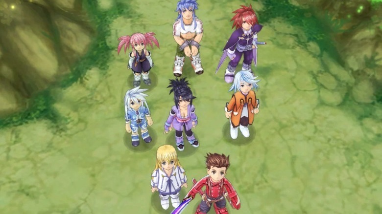 Team looking up