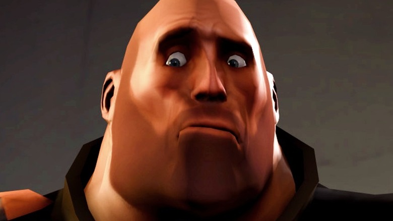 Team Fortress 2 Heavy close up