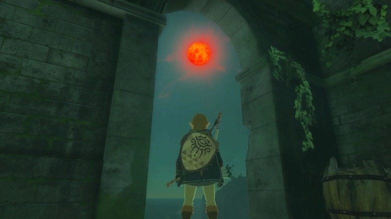 Blood moon in Tears of the Kingdom